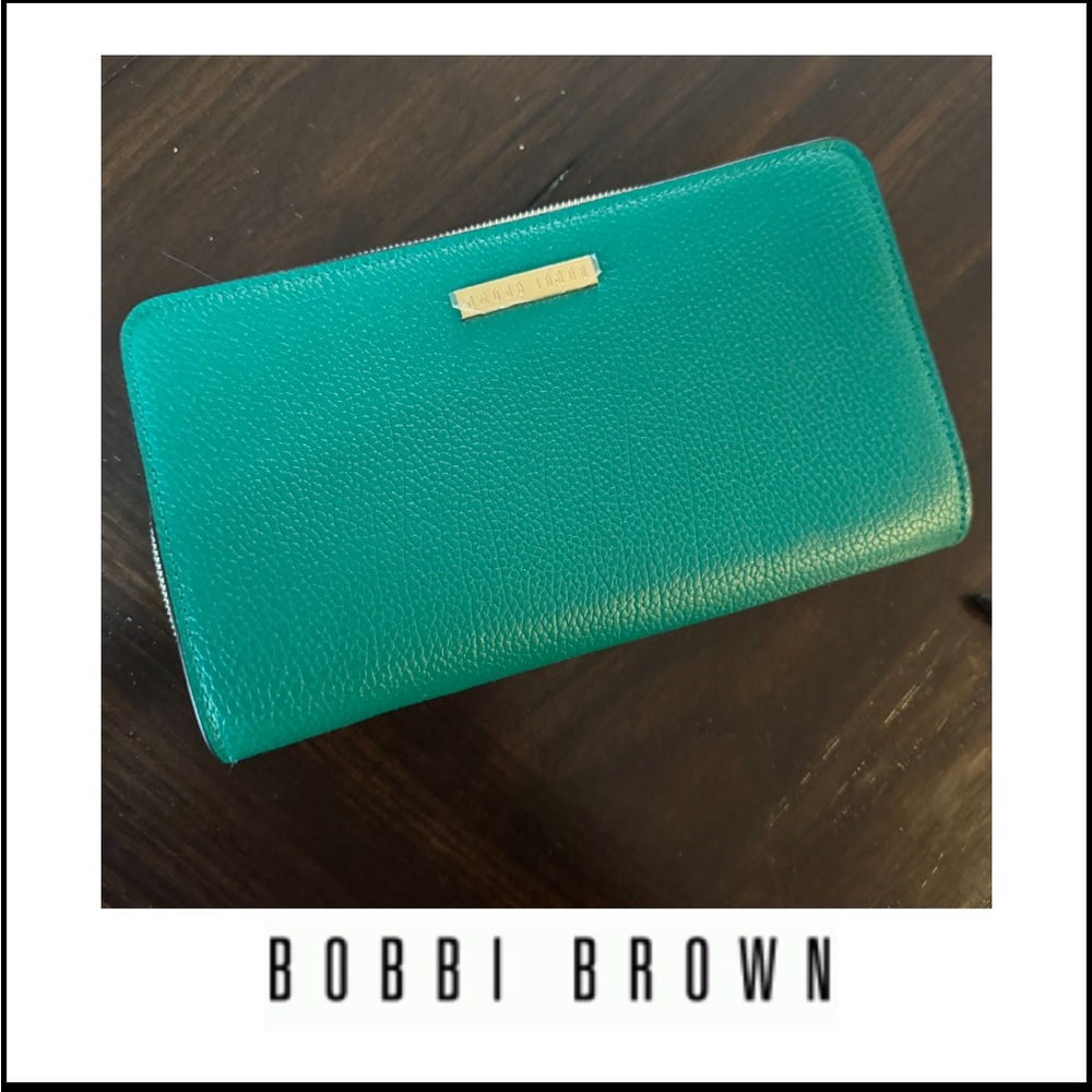 Bobbi Brown Teal Green Make Up Brush organizer